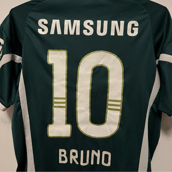 Adidas Palmeiras Green Soccer Football Jersey Size 14A Boys XL - Picture 10 of 11